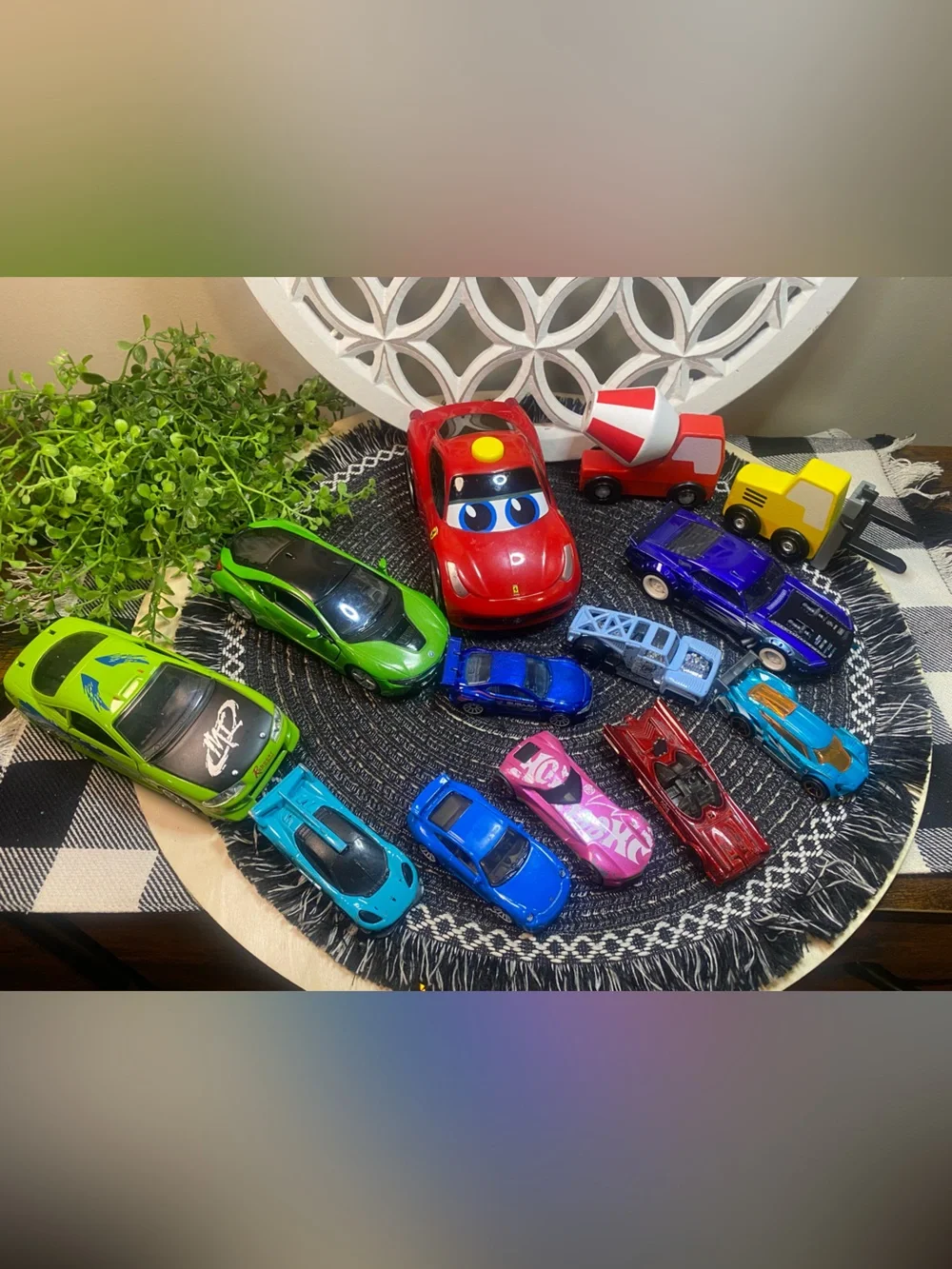 Assortment Of Kids‎ Toy Cars- Set of 13